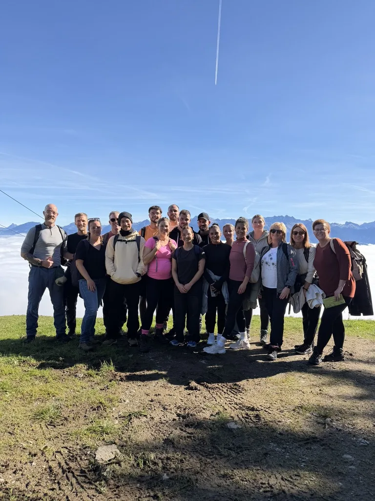 Das FORTSCHRITT-Team beim Teamausflug in Sonthofen